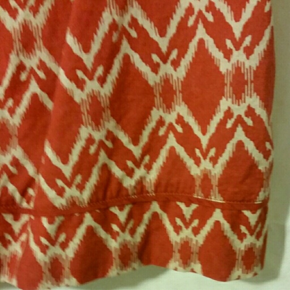 EUC ST. JOHN'S BAY Rust print tank - Picture 4 of 6